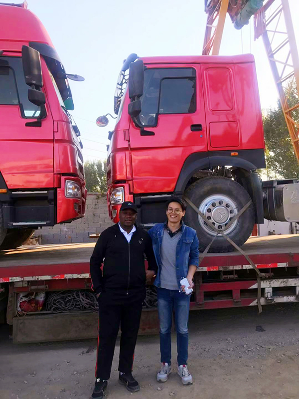 Good Condition Used Tractor Trucks to Congo