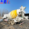 Second Hand SINOTRUK HOWO 8-12 Cubic Meters Concrete Mixer Truck with Refurbished