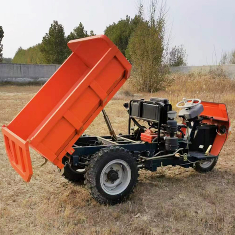 1-3 Tons Diesel Engine 3 Wheel Dump Cargo Trucks for Sale