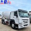 Second Hand SINOTRUK HOWO 8-12 Cubic Meters Concrete Mixer Truck with Refurbished