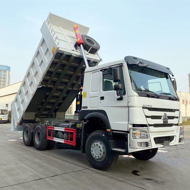 Brand New HOWO Left Hand Driving 6x4 Type 371HP Dump Trucks in Stock