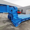 100 Tons 4 Axles Transport Lowboy Truck Semi Trailer for Sale