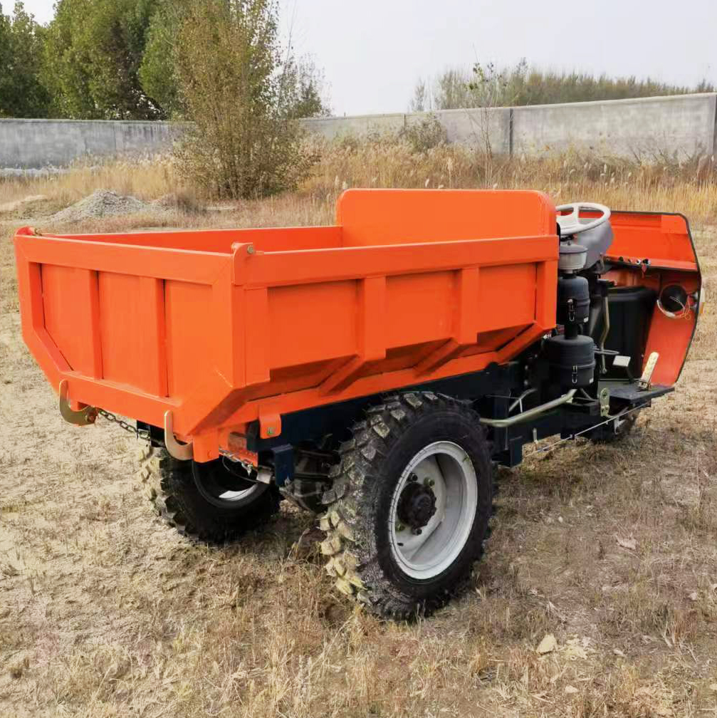 2 Tons Diesel Engine 3 Wheel Dump Cargo Trucks for Sale